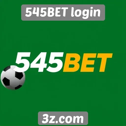 Passo a passo para acessar 545BET login