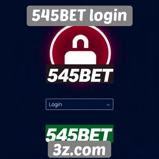 Erro comum ao tentar acessar 545BET login