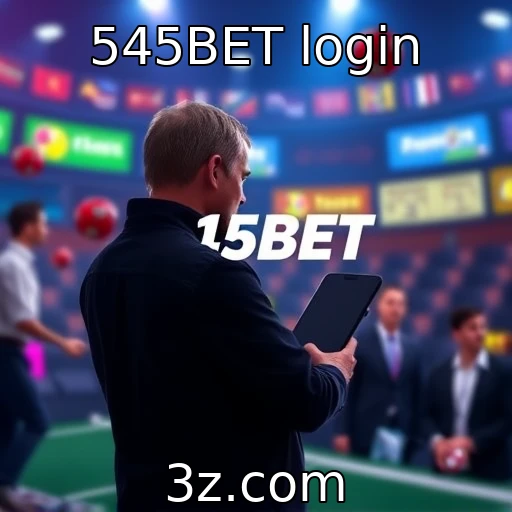 Análise do sistema de cadastro do 545BET : 545BET login